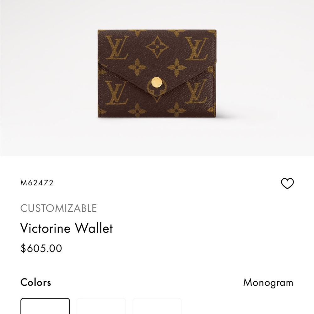 Louis Vuitton Monogram Victorine wallet - Picture 15 of 16